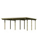  Karibu | Dubbele Carport Eco 1 | Variant A 200263-01
